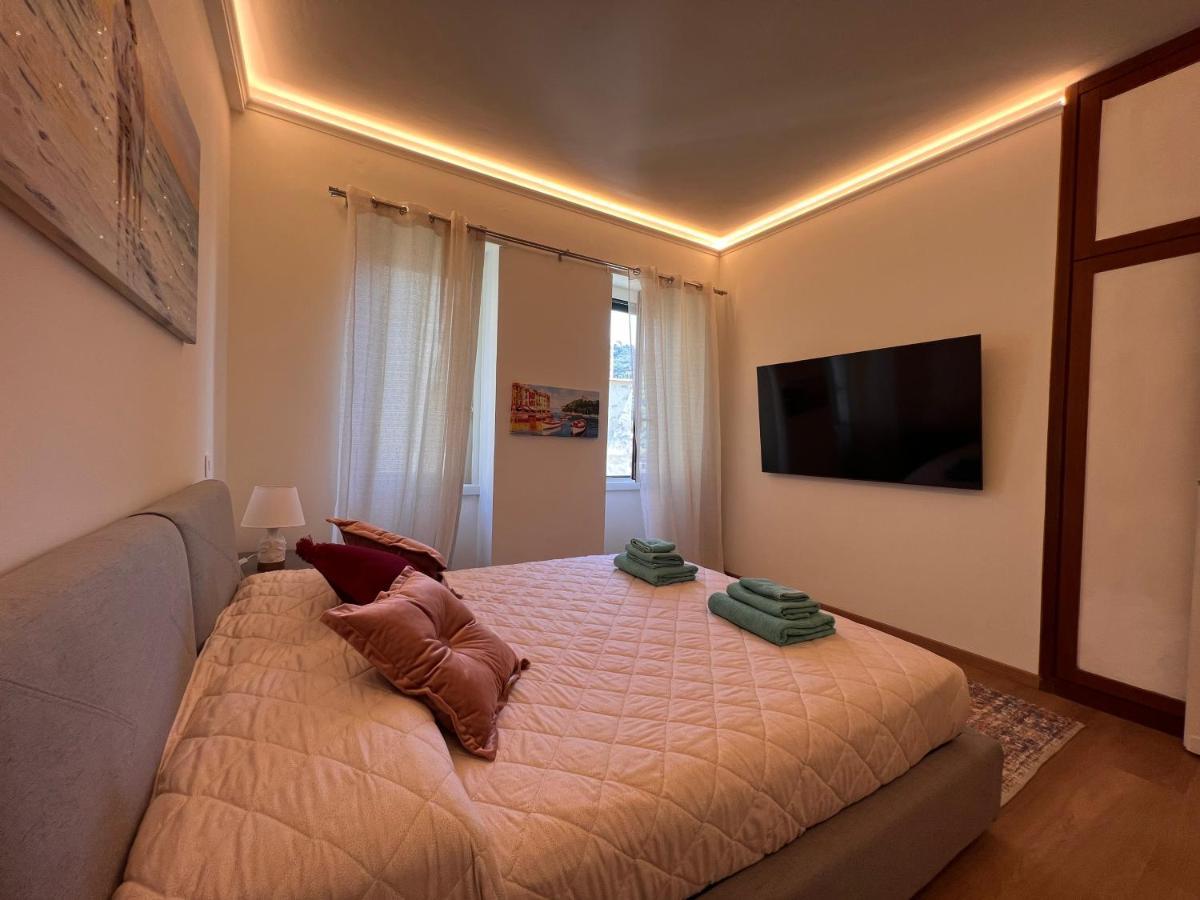 Val Di Sole: Renovated Seaview Apartment with Wi-Fi and Air Conditioning Rapallo Exterior photo